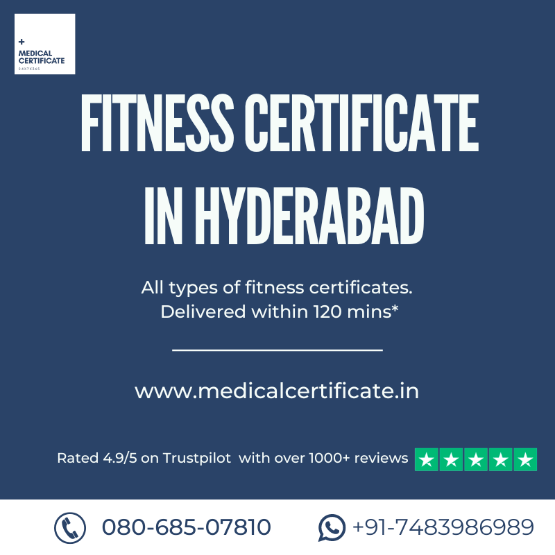 Fitness Certificate in Hyderabad Authentic, Secure & Convenient
