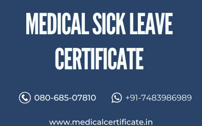 Sick Leave Certificate Online