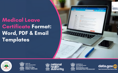 Medical Leave Certificate Format: Word, PDF, and Email Templates/Formats