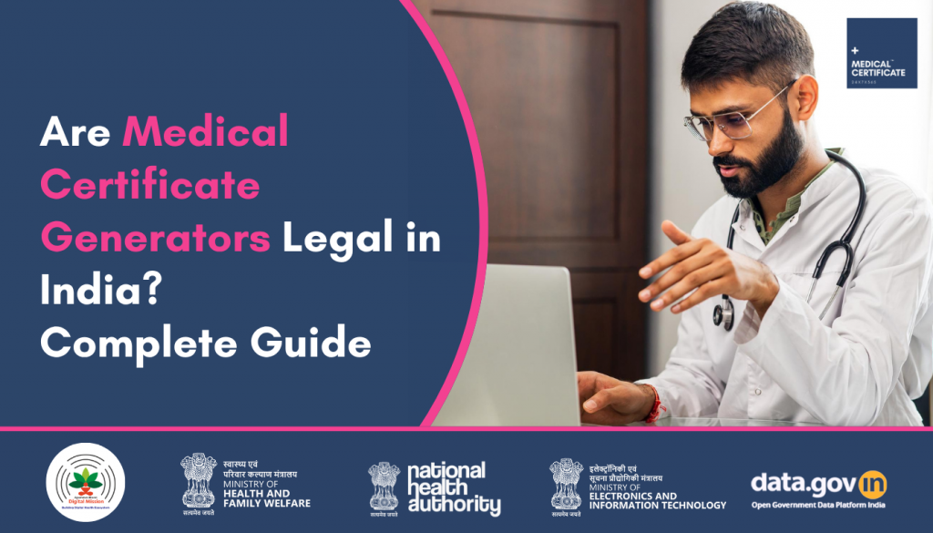 Are Medical Certificate Generators Legal in India?