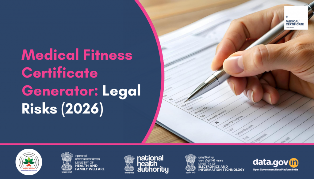 Medical Fitness Certificate Generator: Legal Risks (2026)