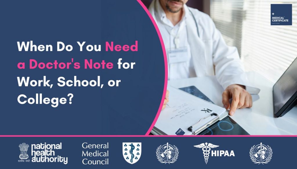 When Do You Need a Doctor's Note for Work, School, or College